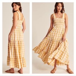 Smocked Bodice Easy Maxi Dress - NWT